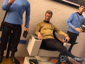 img 5 attached to Star Trek TOS Captain'S Chair Replica By QMx Quantum Mechanix - Multi