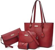 ynique satchel handbags shoulder wallets women's handbags & wallets ~ satchels logo