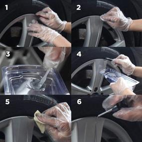 img 3 attached to 🔧 Plextone Alloy Wheel Repair Kit: Half Hour Quick Fix for Rim Surface Damage & Scratches (S227-g)