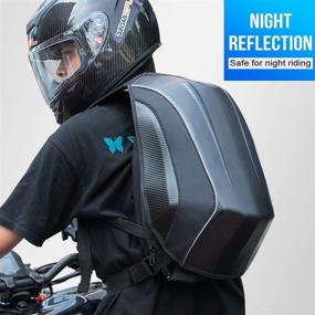 img 3 attached to Motorcycle Backpack Waterproof Motorbike Travelling Motorcycle & Powersports good in Protective Gear