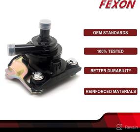 img 3 attached to 🔄 FEXON G9020-47031 Inverter Electric Water Pump Assembly with Bracket Replacement for 2004-2009 Toyota Prius Hybrid 1.5L, Engine Cooling, G902047031, 04000-32528