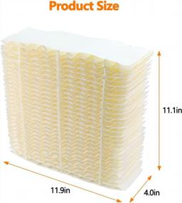 img 3 attached to Air-Care Essick Be-Mis Filter Model EP9500/EP9700/EP9800 Compatible Cenipar 1043 Humidifier Wick Filter Replacement - Ideal For EP9R500/EP9R700/EP9R800/821000/821001/826000 (1 Pack)