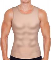 get toned and slim with gotoly men's compression body shaper vest - perfect weight loss solution! logo