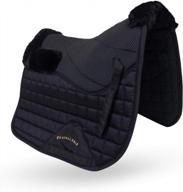 вальтрап из дышащей сетки english saddle pad со стеганой противоскользящей набивкой для максимального комфорта и циркуляции воздуха от kavallerie логотип