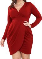 poseshe womens winter dresses bodycon women's clothing in dresses logo