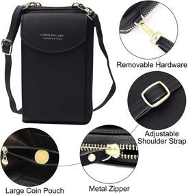 img 2 attached to 👜 Women's Crossbody Bags with Smartphone Wallet - Handbags & Crossbody Purses