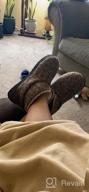 img 1 attached to Men'S Memory Foam Bootie Slipper With Sweater Knit Upper - RockDove review by Mark Clark