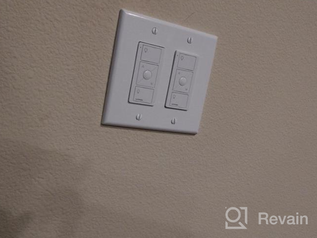 img 1 attached to Lutron Caséta Smart Home Dimmer Switch Pico Remote Kit Alexa Apple HomeKit Ring Google Assistant (Smart Hub Required) P-PKG1WB-WH White review by Jessie Duhon