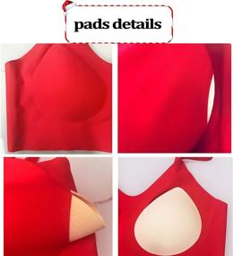 img 1 attached to PRETTYWELL Bralettes Cross Back Comfortable Adjustable Women's Clothing ~ Lingerie, Sleep & Lounge