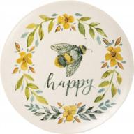 buzz-worthy decor: primitives by kathy small bees plate 104017 logo