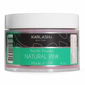 img 1 attached to Karlash Professional Polymer Kit Acrylic Powder Natural Pink 4 Oz And Acrylic Liquid Monomer 8 Oz For Doing Acrylic Nails, MMA Free, Ultra Shine And Strong Nails Acrylic Nail Kit