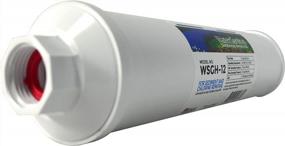 img 3 attached to WaterSentinel WSGH-12 Inline Garden Water Filter For Organic Gardening And Farming, Garden Hose Connection, Reduces Sediment, Hard Water, Dirt, Rust, Chlorine Taste, Odor, And Promotes Plant Health.