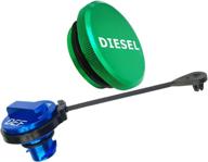 💪 durable and convenient magnetic diesel fuel cap and def cap combo for 2013-2018 dodge ram trucks - easy grip design! logo