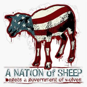 img 2 attached to Nation Sheep Decal Bumper Sticker