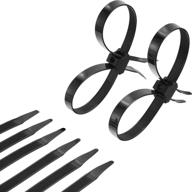 pieces disposable double cable restraints logo
