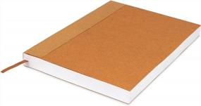 img 3 attached to Premium Lined Notebook Insert Refills - Compatible With MOONSTER® Leather Journals - 320 Ruled Pages Of 70Gsm A5 Paper, 8.25 X 5.75 Inches With Bookmark Included