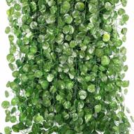 24 pack 165ft artificial ivy vines fake leaves greenery garland hanging decor home wedding wall christmas decoration logo