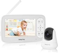 👶 babycozy baby monitor: 5” 720p video, non wifi, long battery life, vox mode, infrared night vision, 2-way audio, ptz, temperature, lullaby logo