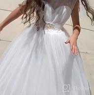 картинка 1 прикреплена к отзыву Одежда для девочек: Цветочное платье для свадебных парадов от Renee Williams