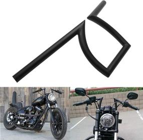 img 2 attached to 🏍️ H RUO 7/8" Motorcycle Z Bar 22mm Z Handlebar: Ideal for Harley, Honda, Yamaha Cafe Racer