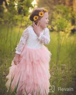 img 1 attached to 👸 Tutu Lace Flower Girls' Cake Dress Skirts: Perfect for Princess Birthday Parties review by Bill Maki