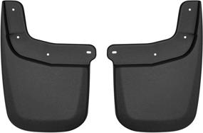 img 4 attached to 🚗 Husky Liners Mud Guards - Rear Mud Guards for 2015-2022 Chevrolet Colorado/GMC Canyon (w/o Flares or Cladding) - Black (2 Pcs)