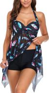 holipick swimdress swimsuits underwire skirtini women's clothing : swimsuits & cover ups logo