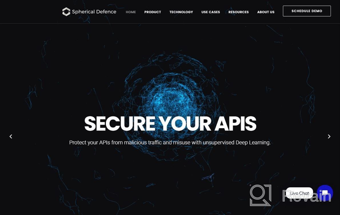 img 1 attached to Spherical Defense API Security review by Paarvin Freedman