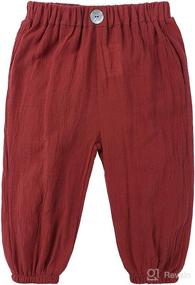 img 1 attached to JELEUON Little Printed Trousers CTPAN001H Apparel & Accessories Baby Girls ~ Clothing