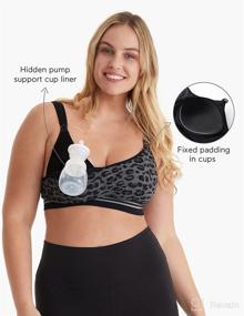 img 1 attached to Hands-Free Pumping Made Easy with Momcozy 4-in-1 Fixed Pumping Bra