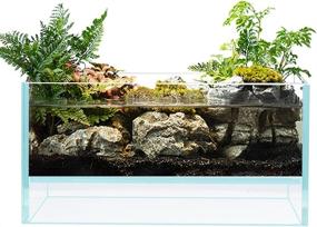 img 1 attached to 🐠 BEGONDIS Low Iron Rimless Glass Aquarium Tank - Standard Jointed, 5mm Thickness
