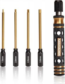 img 4 attached to RC Car Tool Kit 4 In 1 Hex Screwdriver Set With Hollow Handle - Compatible With Traxxas Slash RC Cars Truck Buggy Truggy Racing Repair Tools (1.5Mm 2.0Mm 2.5Mm 3.0Mm)