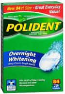polident overnight 84ct size oral care логотип