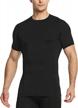 men's upf 50+ quick dry compression shirts: tsla 1-3 pack for athletic workouts & water sports logo