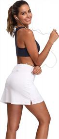 img 1 attached to Versatile Women'S Athletic Skirt With Pockets For Running, Tennis, Golf And More