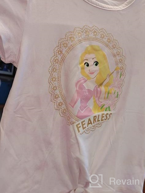 img 1 attached to Disney Princess Rapunzel Kids' Short-Sleeve Tee for Girls - Enhanced SEO review by Tara Taylor