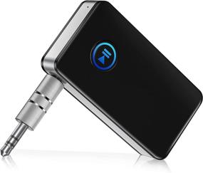 img 4 attached to ZIOCOM Bluetooth Car Adapter: Wireless Music Receiver with Dual Link, Built-in Mic, Noise Cancelling - Compatible with Car, Home Stereo, Headphones/Speakers