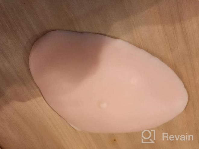 img 1 attached to Durable And Comfortable Triangle Silicone Breast Forms For Enhanced Body Confidence review by Charles Phillips