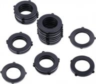 self-locking garden hose rubber seals for secure fittings and leak-free connections logo