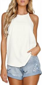img 3 attached to LouKeith Womens Tank Tops Casual Flowy Printed Vest Shirts Sleeveless Cotton Soft Summer Tees Blouses