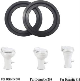 img 3 attached to AIB2C 2-Piece Toilet Flush Ball Seal 385311658 for 🚽 Dometic RV 300 310 320 301 Motorhome Camper and Trailer Toilets