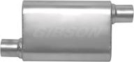 🔊 gibson performance exhaust 55131s superflow universal muffler - stainless steel logo