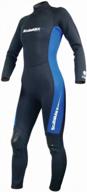 make a splash with scubamax: durable & comfortable 3mm neoprene full suit for kids logo