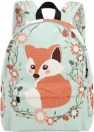 🦊 hengpai cute fox school backpacks: optimized rucksack for students, animal-themed book bags ideal for traveling girls логотип