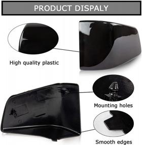 img 2 attached to Upgrade Your Motorcycle With PSLER Battery Side Fairing Cover For Shadow ACE VT750 VT400 1997-2003 (Black)