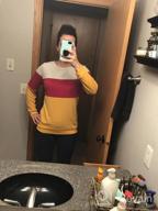 img 1 attached to Stylish And Versatile: Minthunter Women'S Color Block Long Sleeve Top For Any Casual Occasion review by Rhonda Jennings