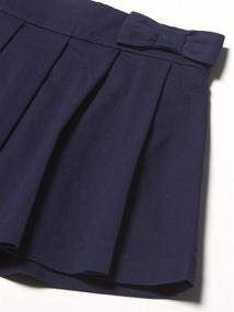 img 3 attached to 👗 Uniform Skirts & Skorts for Toddler Girls by Childrens Place - Girls' Clothing