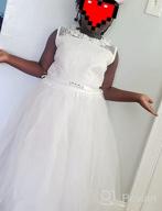 img 1 attached to Vintage Dresses for Girls - Pageant, Wedding Clothing in Girls' Tulle Dresses review by Ryan Lindstrom