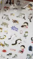 img 1 attached to Super Cute Black And White Cat Stickers Pack For Scrapbooking, DIY Projects, And Decorating - Ideal Gift For Kids, School And Office Stationery, And Laptop Decoration review by Roberto Strumer