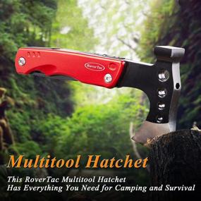 img 1 attached to Get Ready For The Holidays With RoverTac 11-In-1 Multitool Hatchet - Perfect Christmas Gifts For Outdoor Enthusiasts!